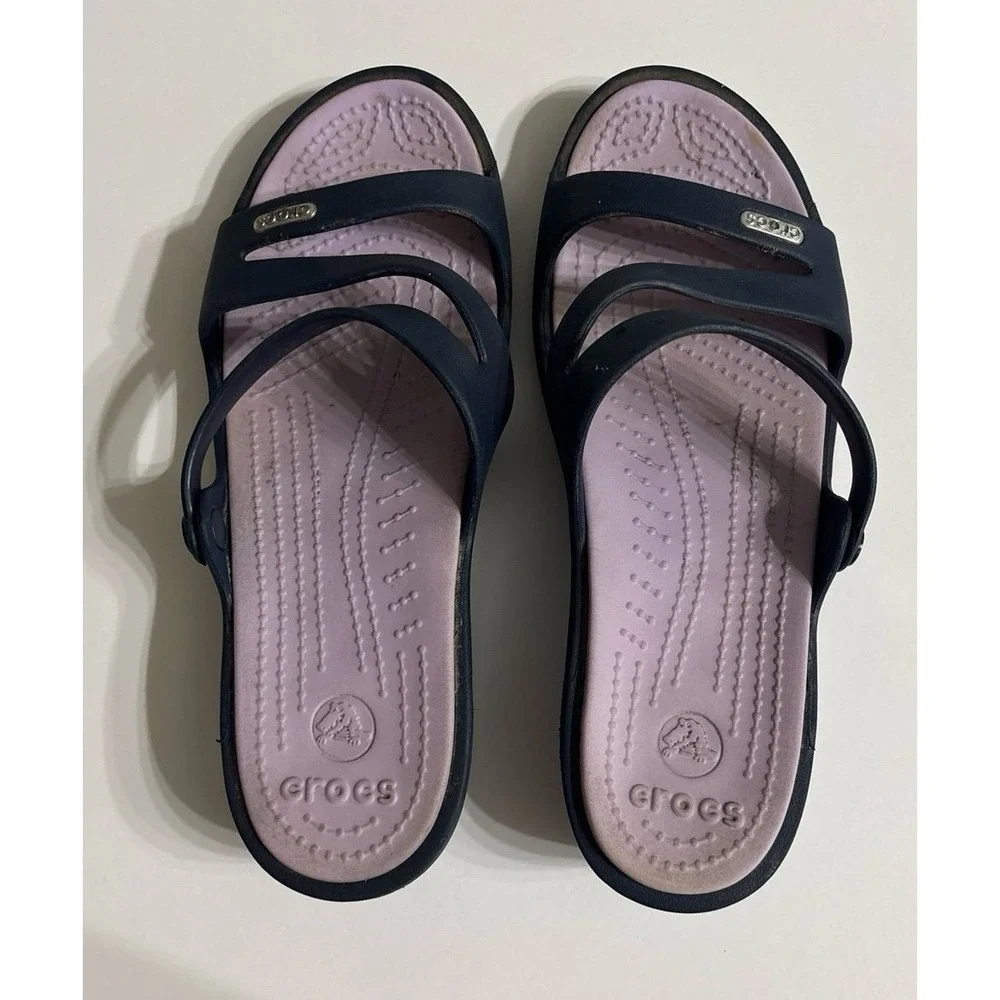 Crocs Women's Patricia Wedge Sandals (sz. 8W) 2in wedge